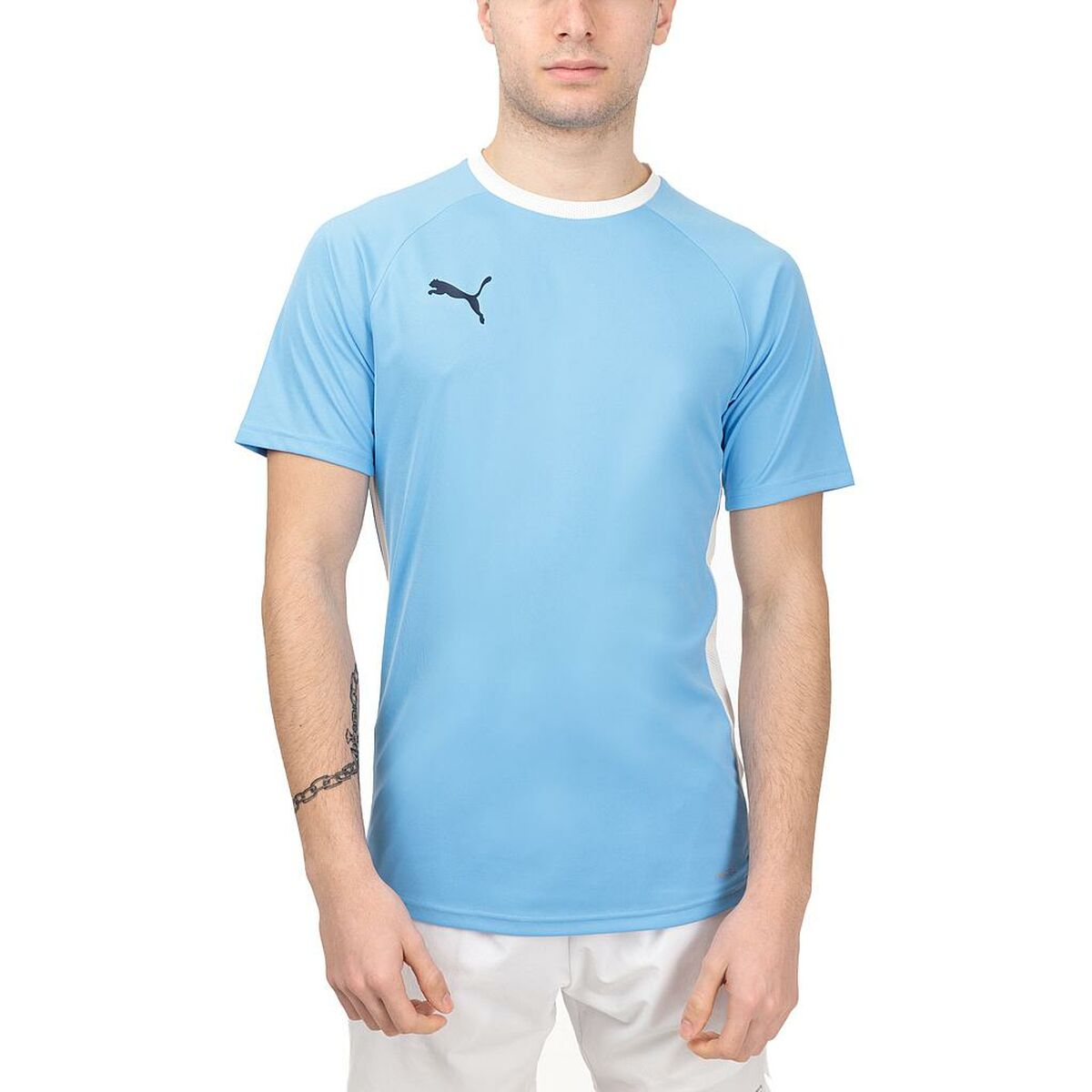 Sporttröja med ärmar TEAMLIGA Puma 931832 02 Blå Padel
