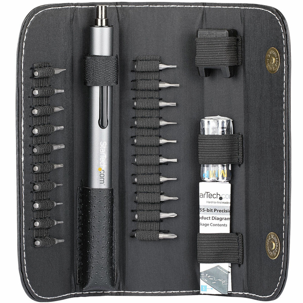 Elektrisk skruvmejsel Startech CTK20PCEDRIVE 20 pcs - 9