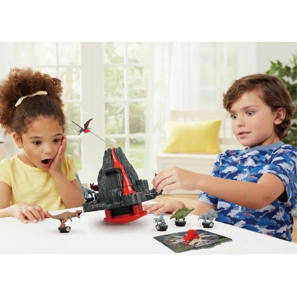 Sällskapsspel EPOCH D'ENFANCE Jurassic World Shaky Volcano 26 x 11 x 26 cm - 4
