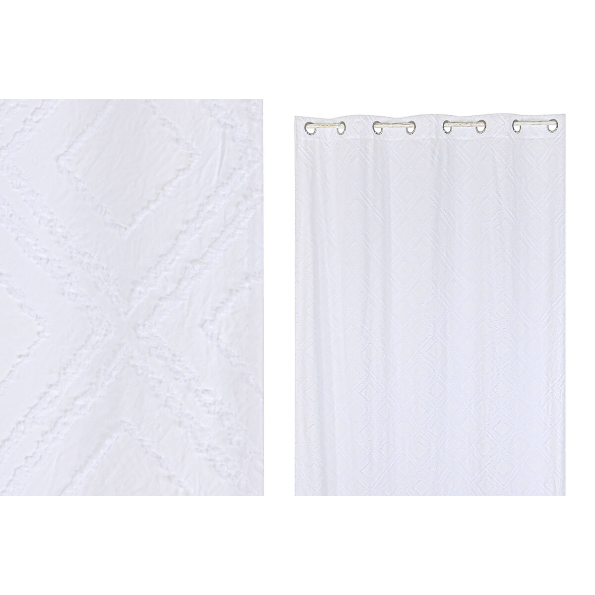 Gardin Home ESPRIT Vit 140 x 260 x 260 cm Broderi