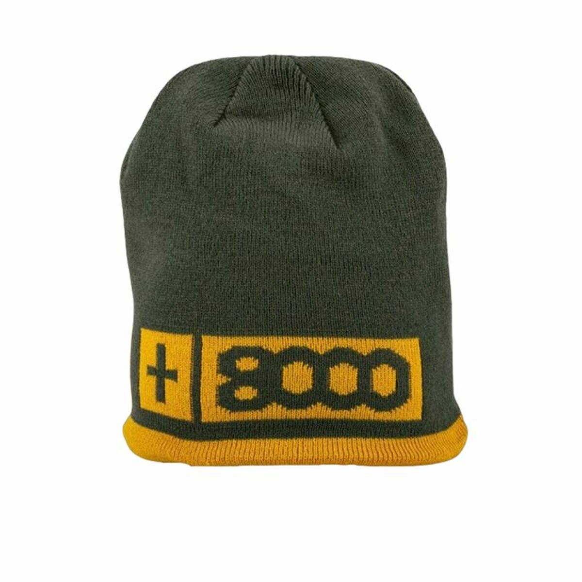 Sportmössa +8000 8GR-2304 Brun One size Grön