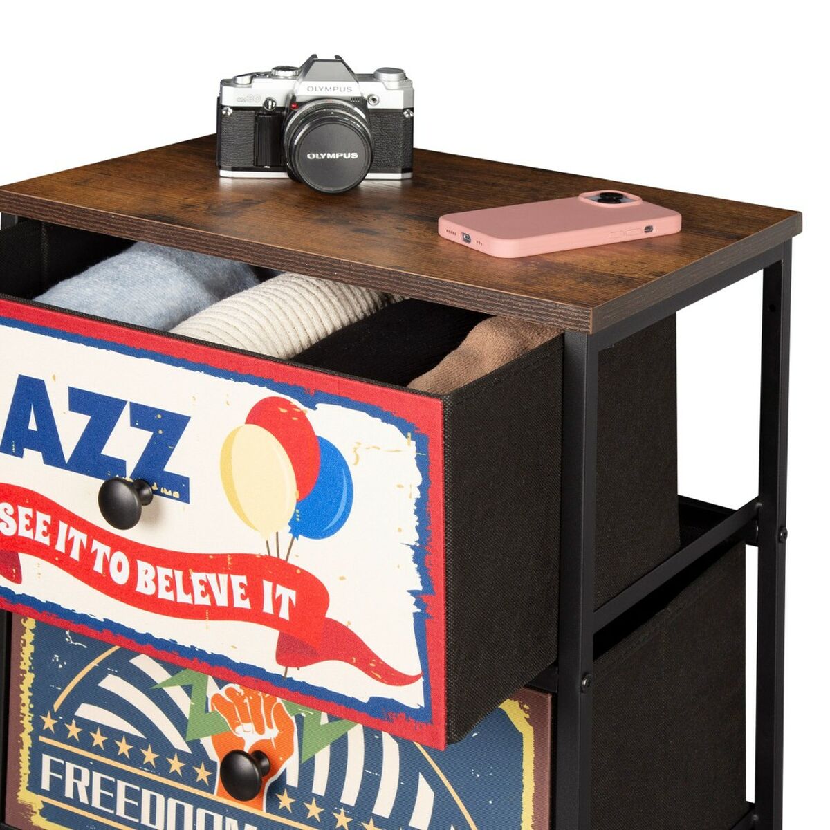 Kommod Max Home Vintage 45 x 77 x 30 cm - 9