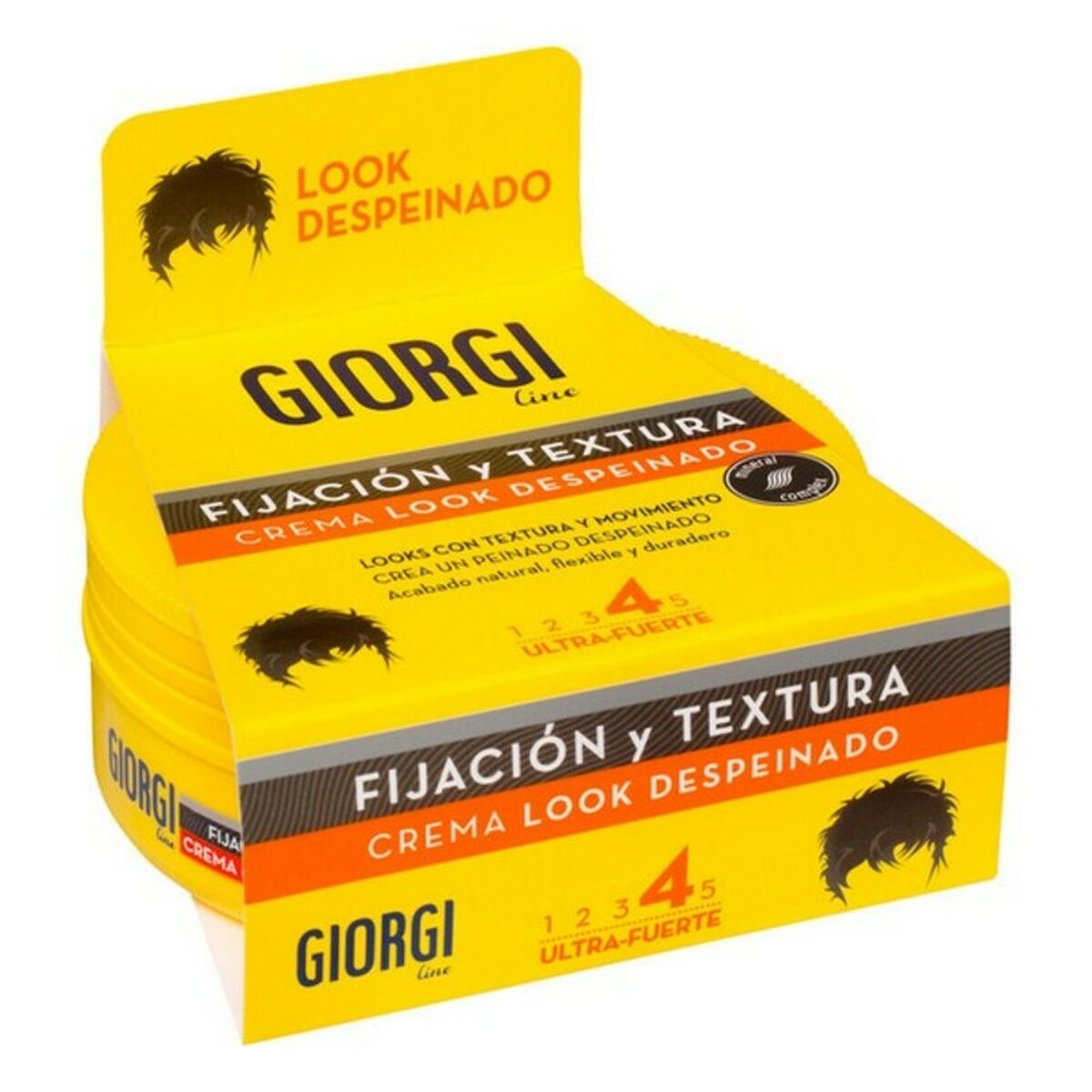 Extra stark hårfixerande kräm Giorgi Fijación Y Textura 125 ml
