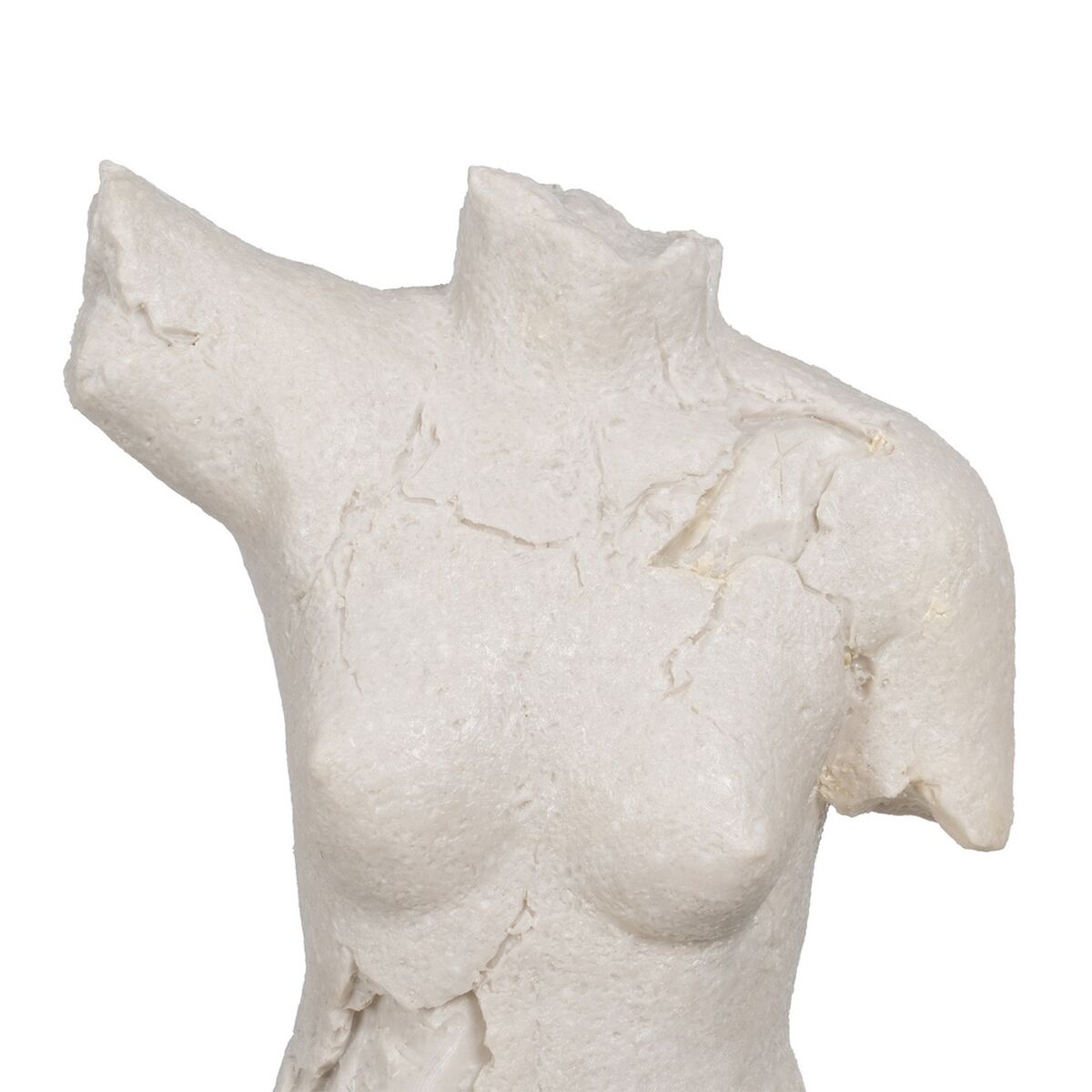 Prydnadsfigur Svart Kräm 21 x 12 x 43,3 cm - 3