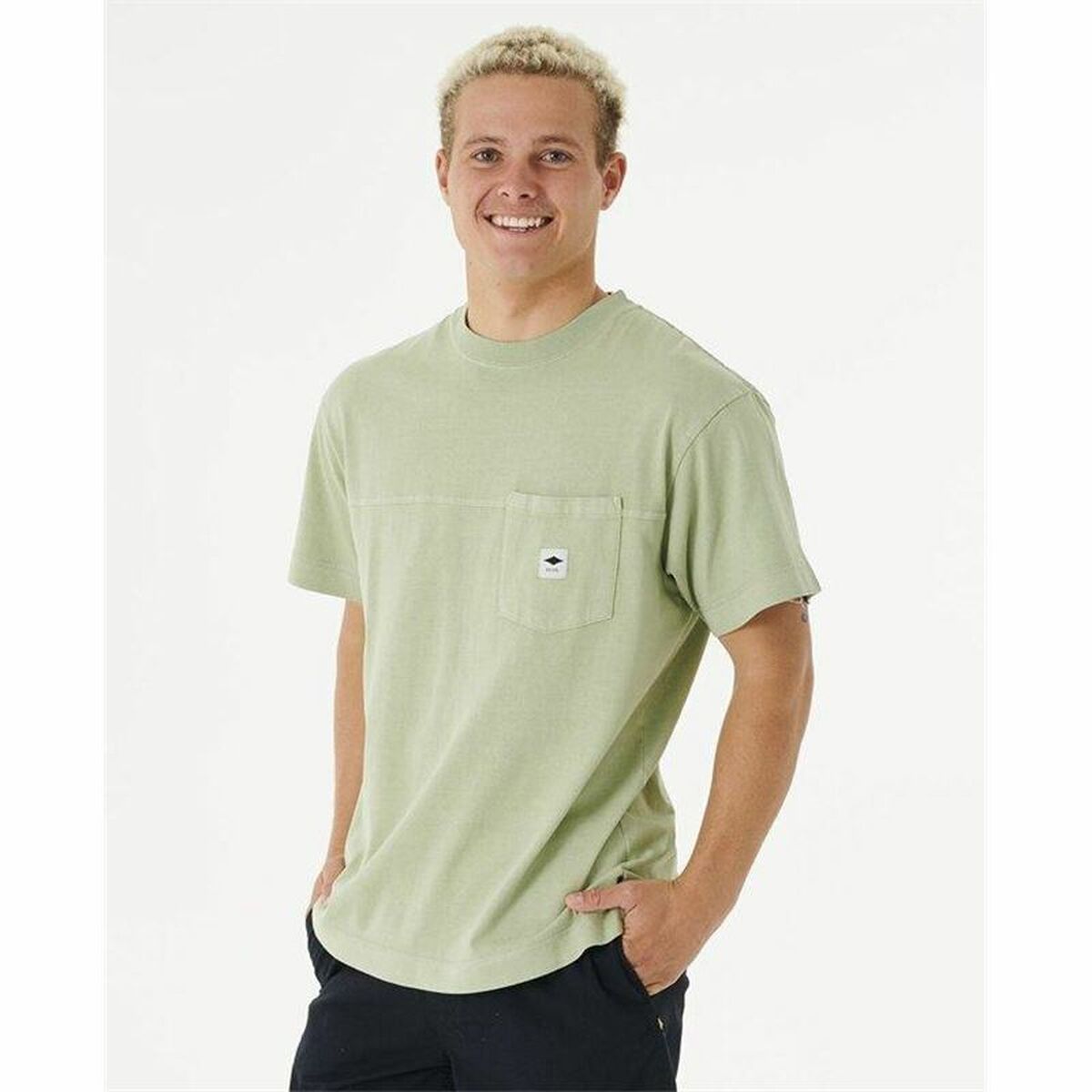 T-shirt Rip Curl Quality Surf Products Grön Män - 4