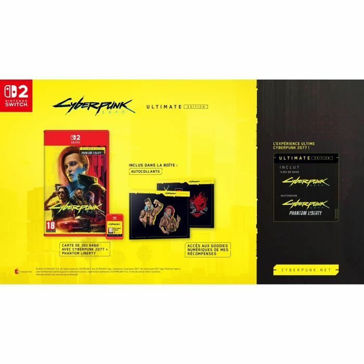 TV-spel för Switch CD Projekt Red CYBERPUNK 2077 - 2