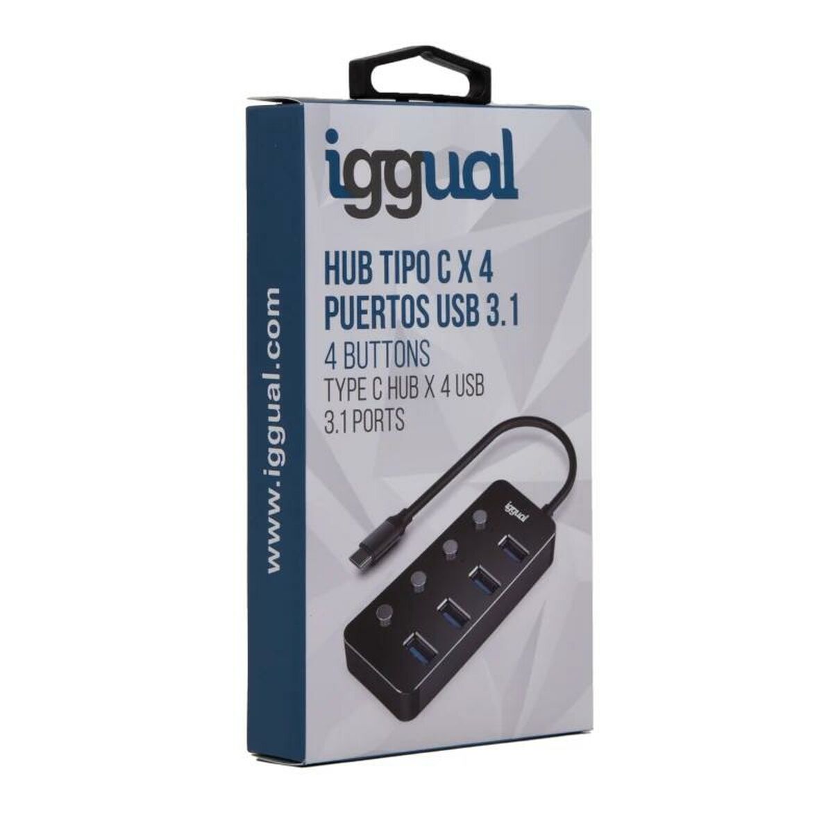 USB-HUB iggual IGG318485 - 2