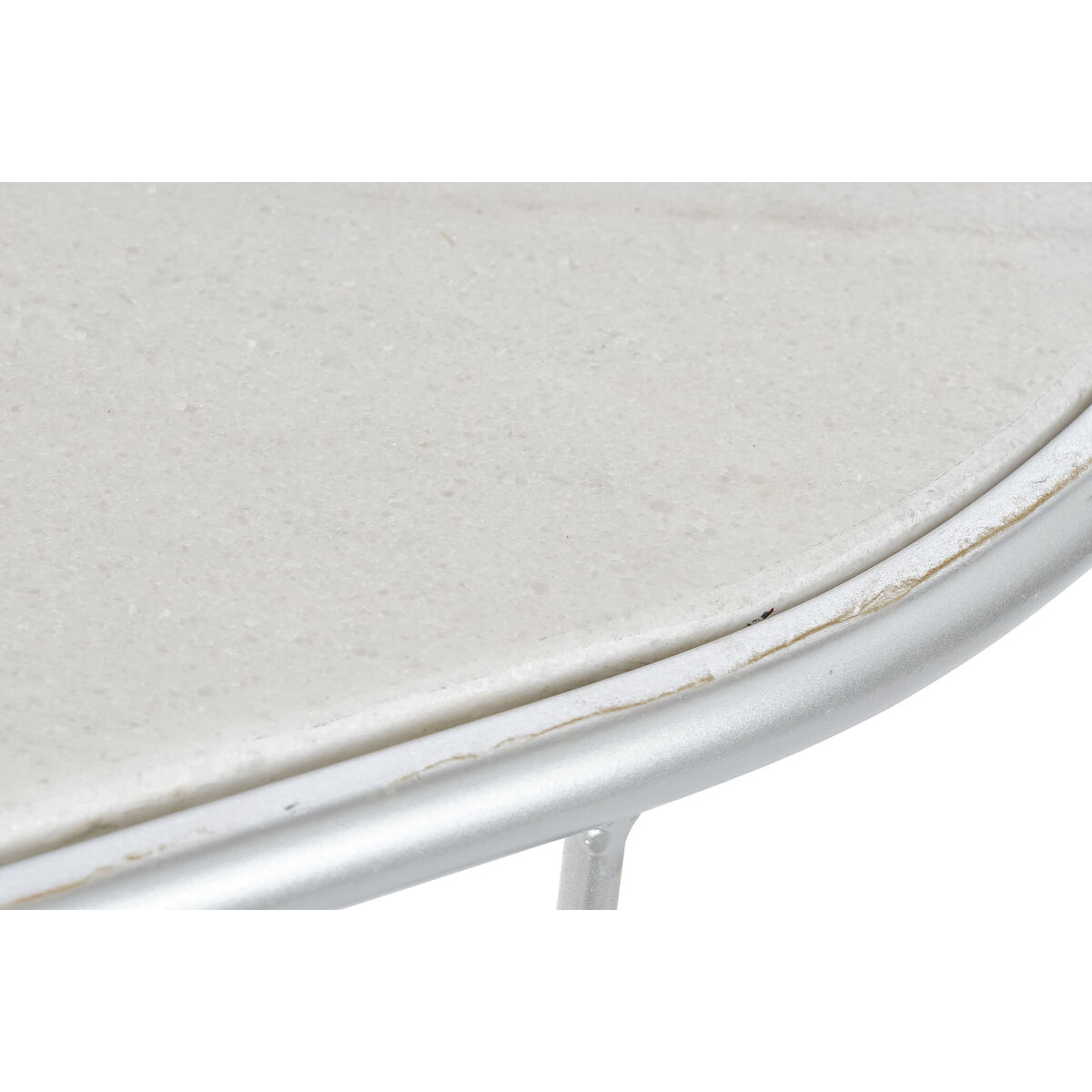 Mottagare DKD Home Decor Vit Silvrig 115 x 35 x 78 cm - 3