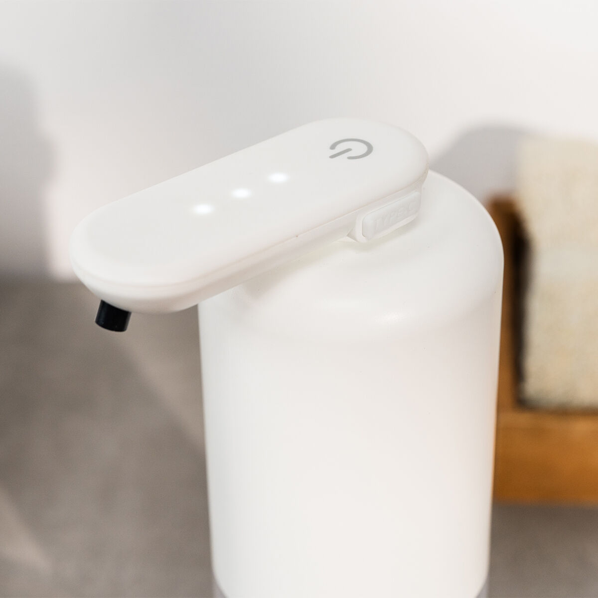 Påfyllbar automatisk dispenser för flytande tvål Bitesap InnovaGoods - 3