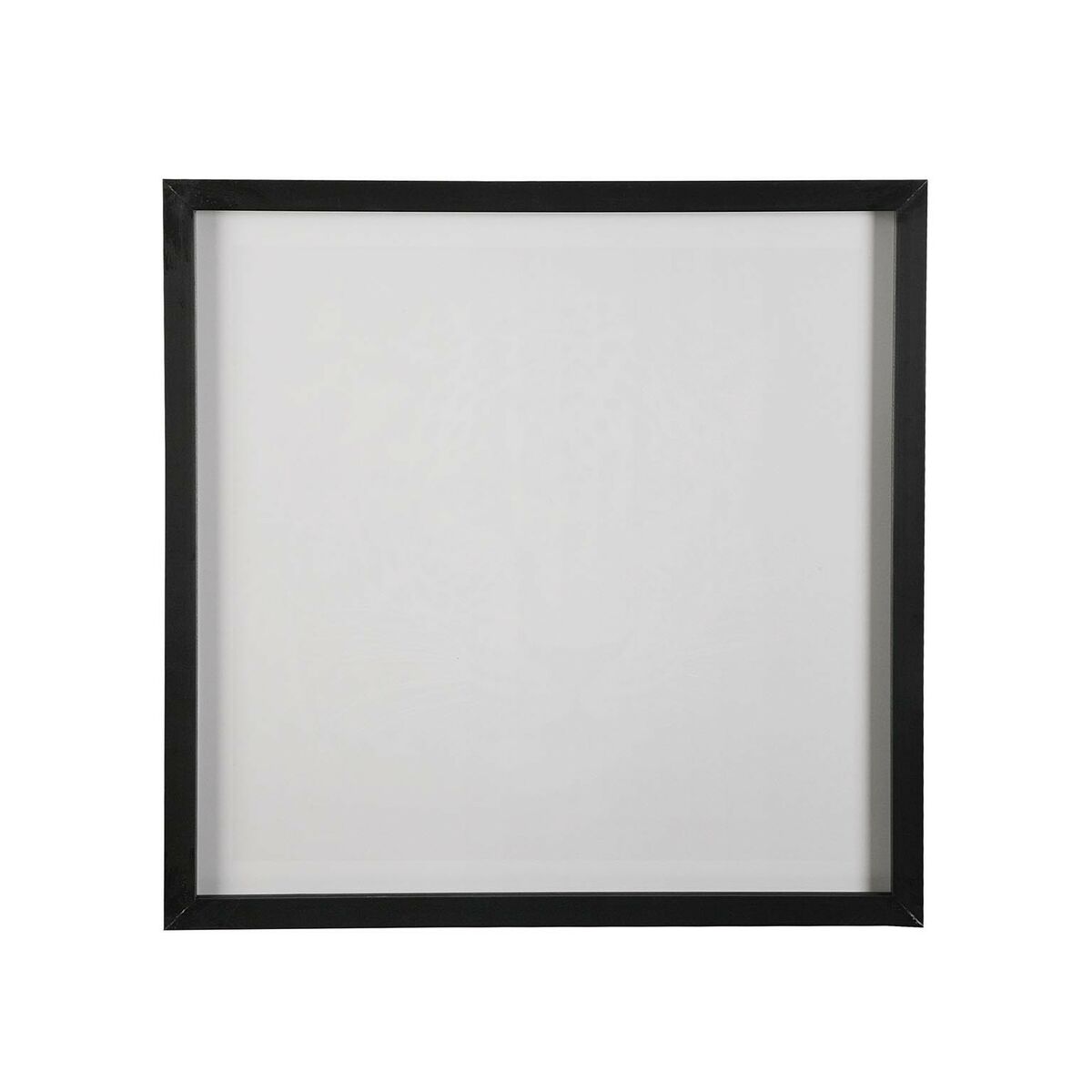 Tavla Versa Vit Svart Glas 2 x 30 x 30 cm - 3