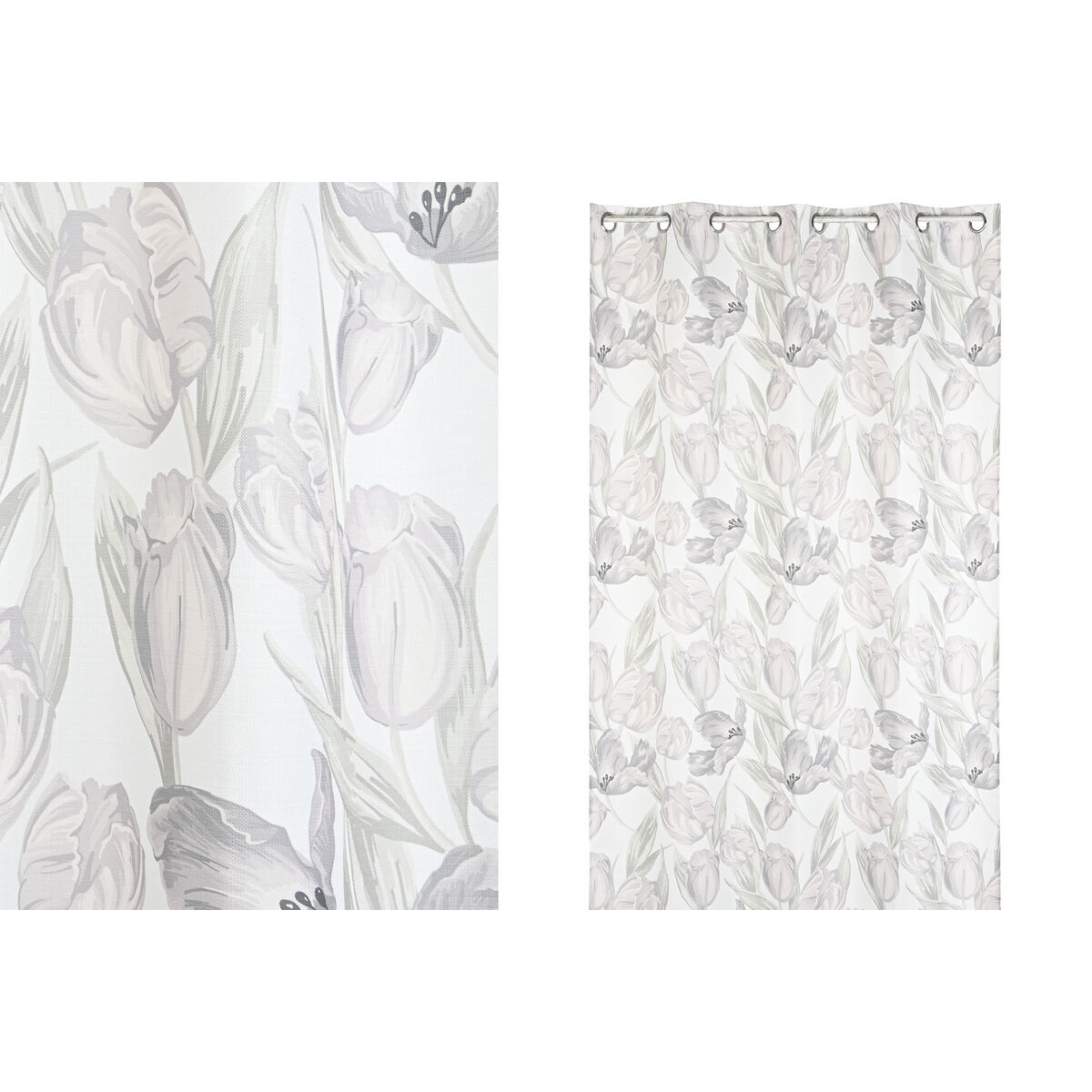 Gardin Home ESPRIT Utskriven Tulpan 140 x 0,3 x 260 cm
