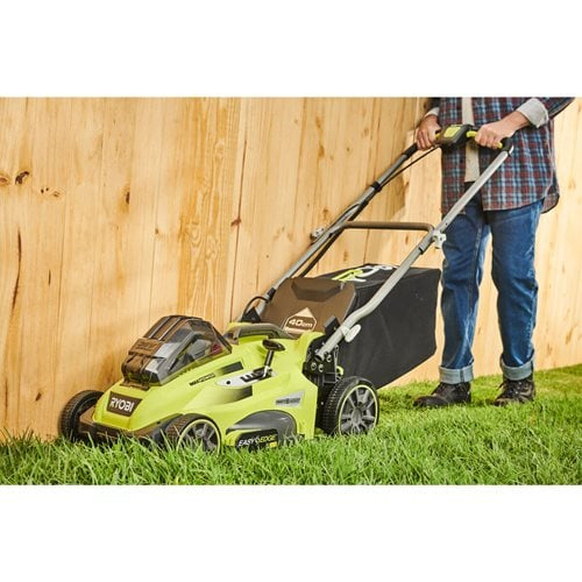 Batteri Slåtter Ryobi  Power Assist 20-70 mm 36 V Ø 40 cm - 4