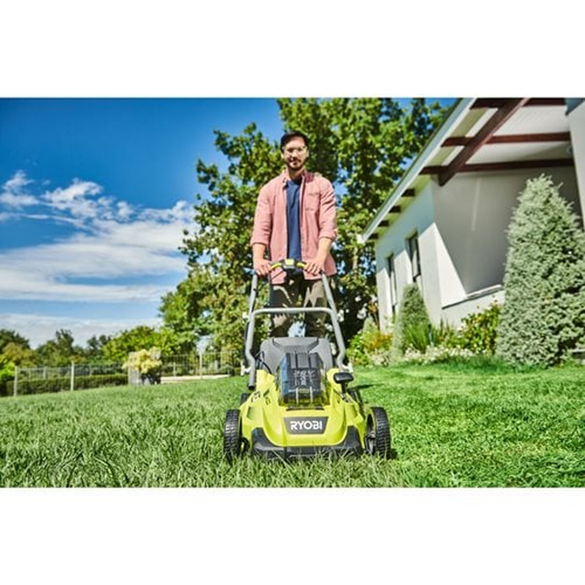 Batteri Slåtter Ryobi  Power Assist 20-70 mm 36 V Ø 40 cm - 6