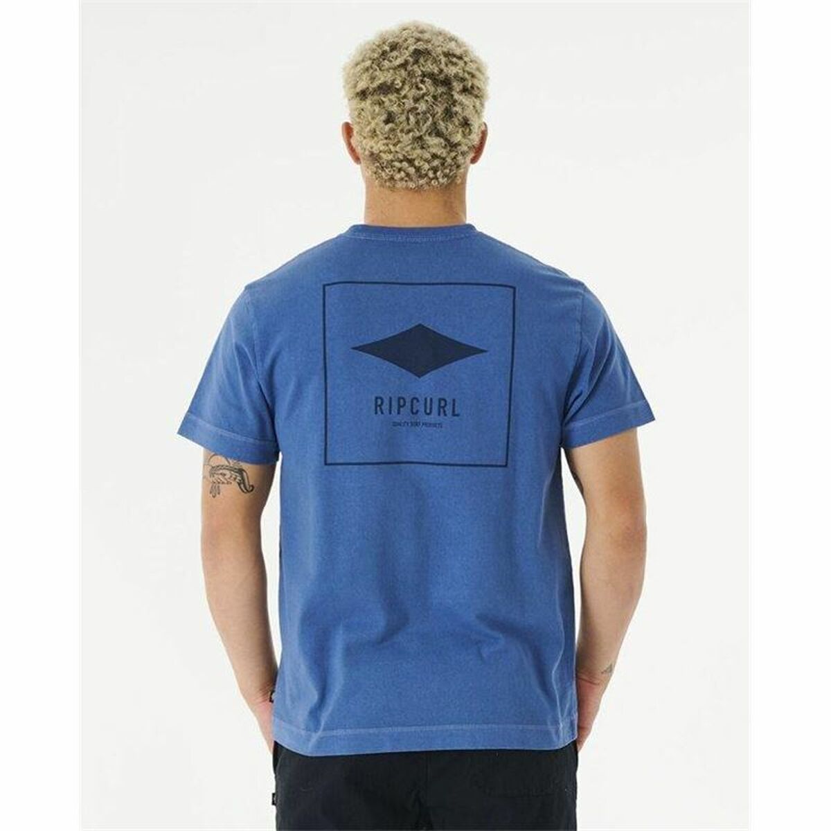 T-shirt Rip Curl Quality Surf Products Blå Män - 2