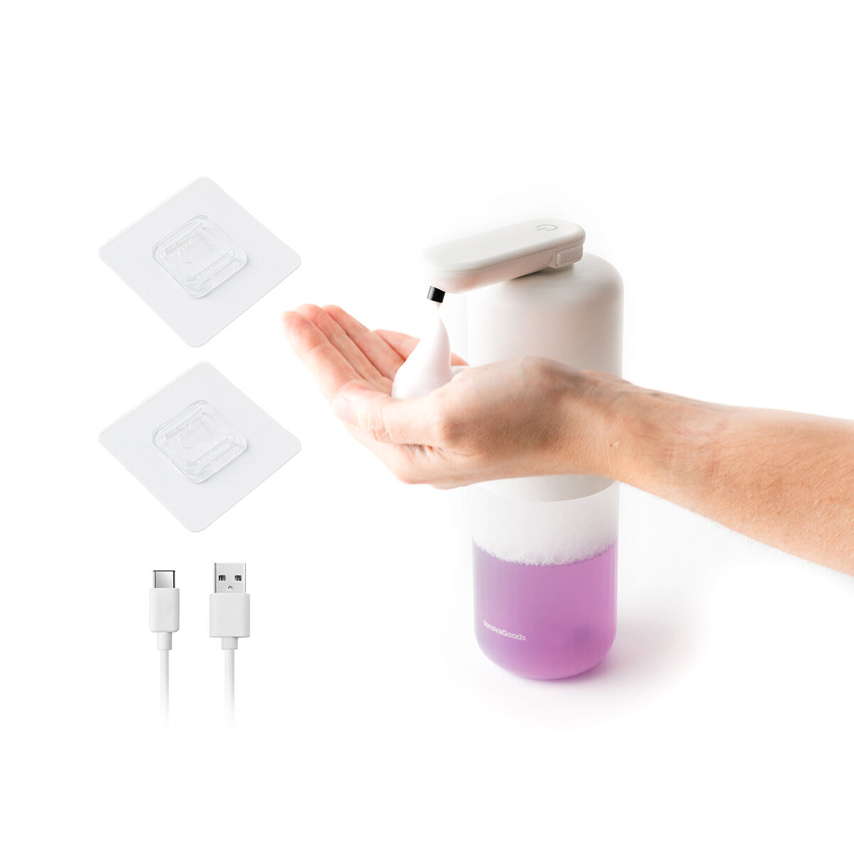 Påfyllbar automatisk dispenser för skumtvål Bitefom InnovaGoods - 8