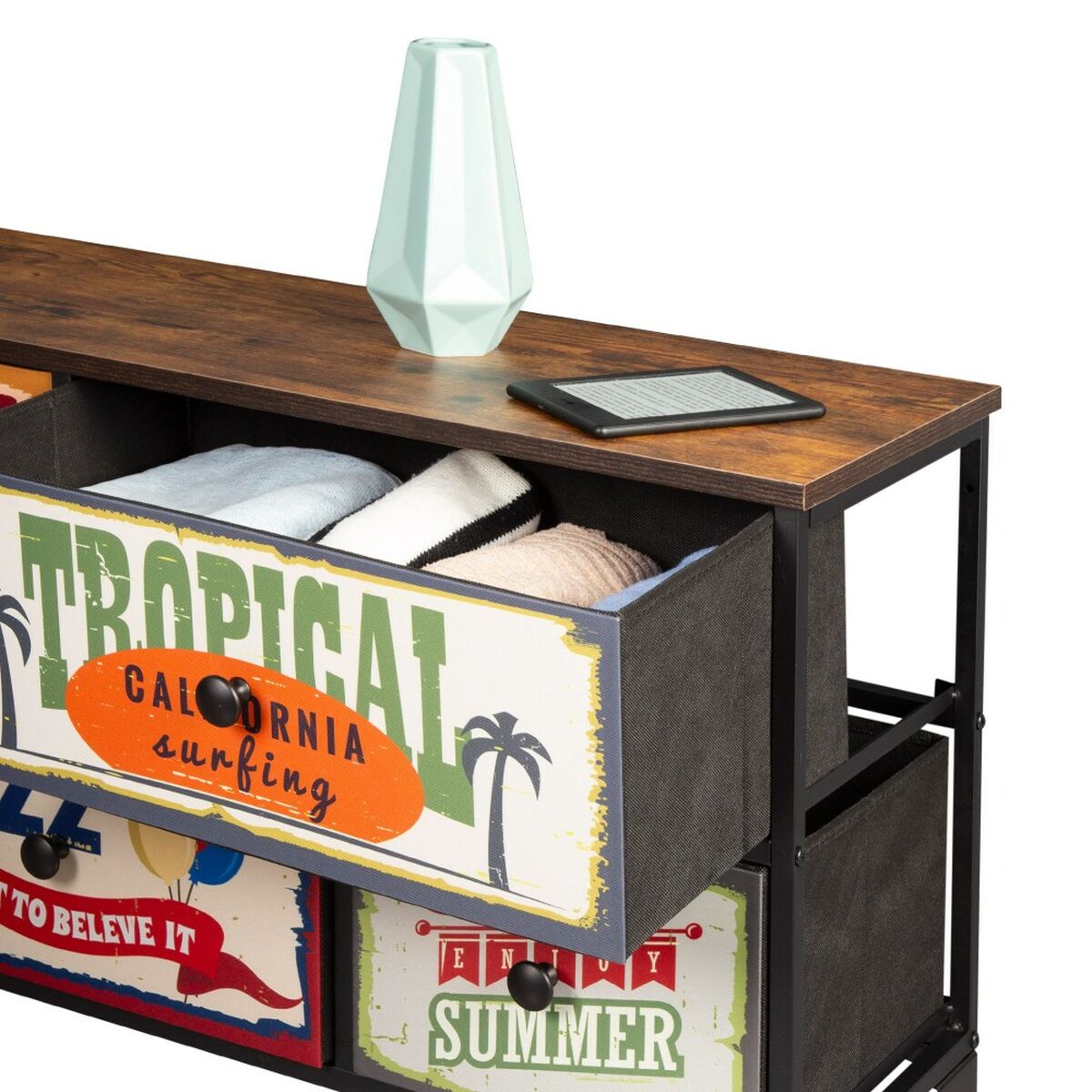 Kommod Max Home Vintage 103 x 56 x 30 cm - 9