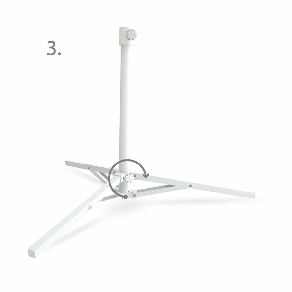 Parasollfot Aktive 78,5 x 58,5 x 78,5 cm 78 x 58 x 78 cm (4 antal) - 10