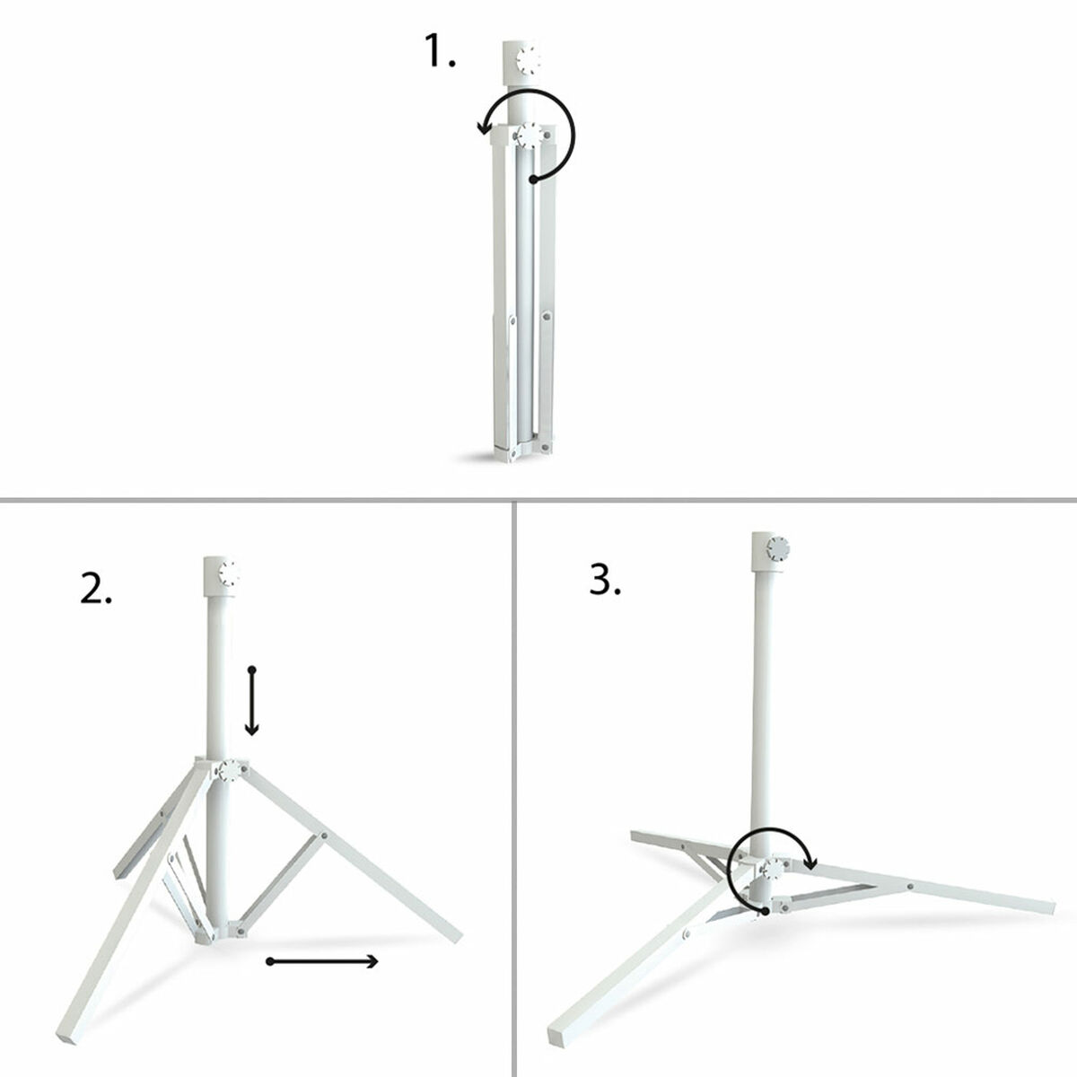 Parasollfot Aktive 78,5 x 58,5 x 78,5 cm 78 x 58 x 78 cm (4 antal) - 3