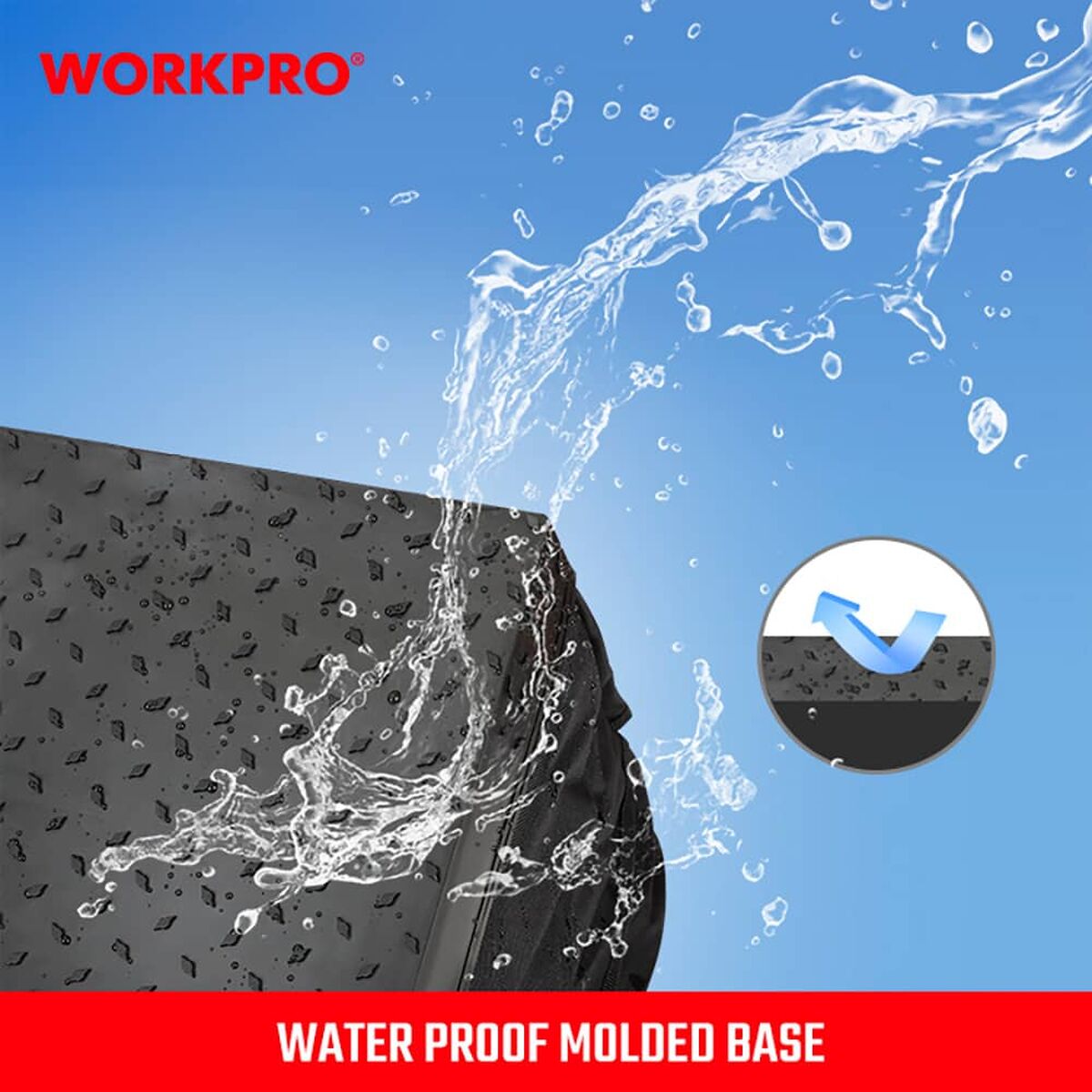 Verktygsväska Workpro Polyester 600D - 3