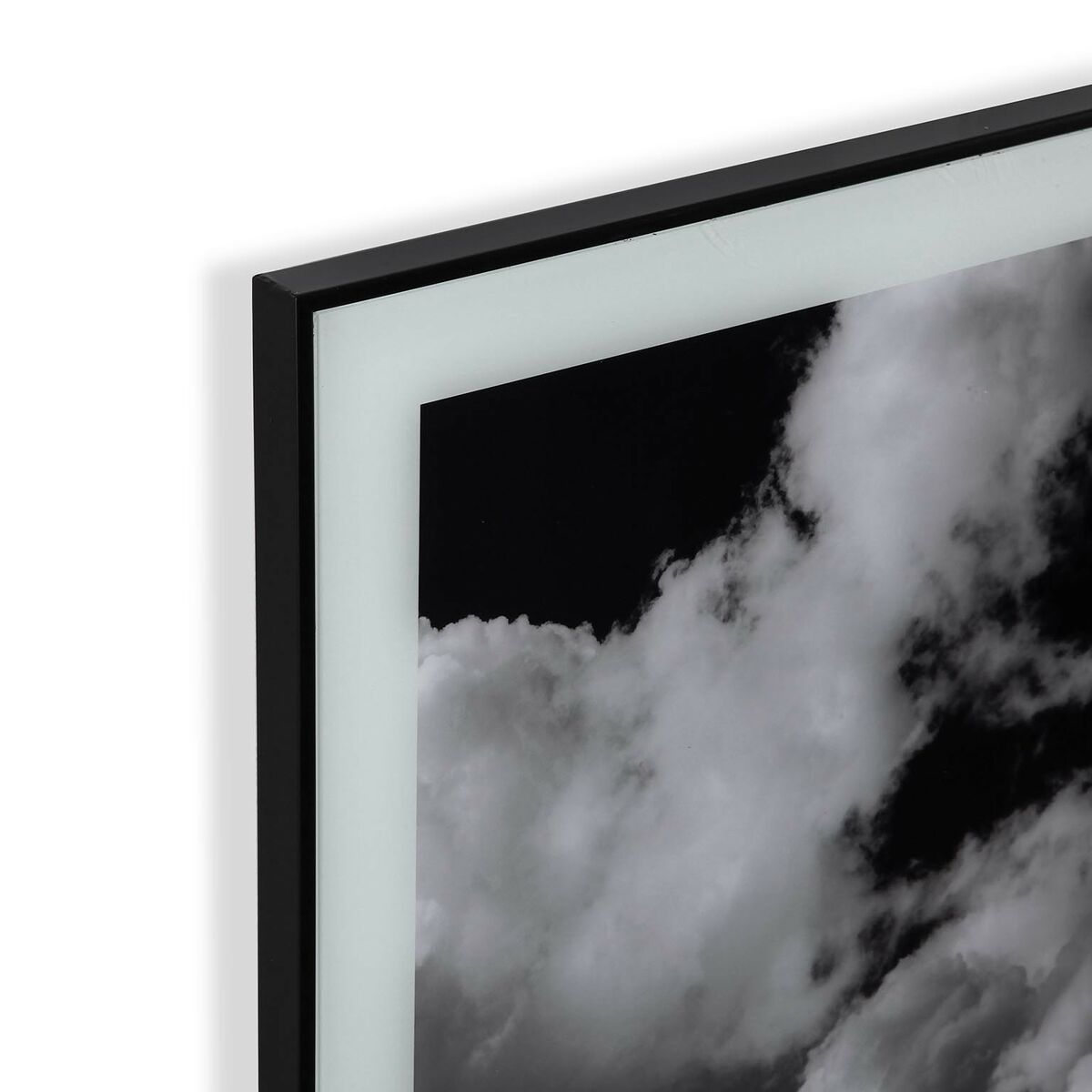 Tavla Versa Moln Glas 2 x 50 x 50 cm - 2
