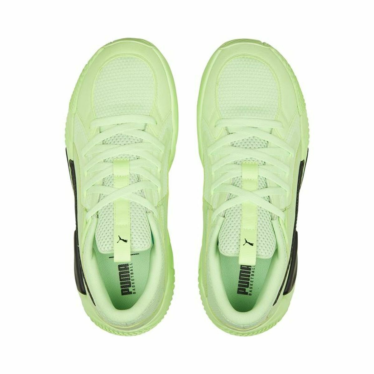 Basketskor, Vuxen Puma Court Rider Chaos Lime - 4