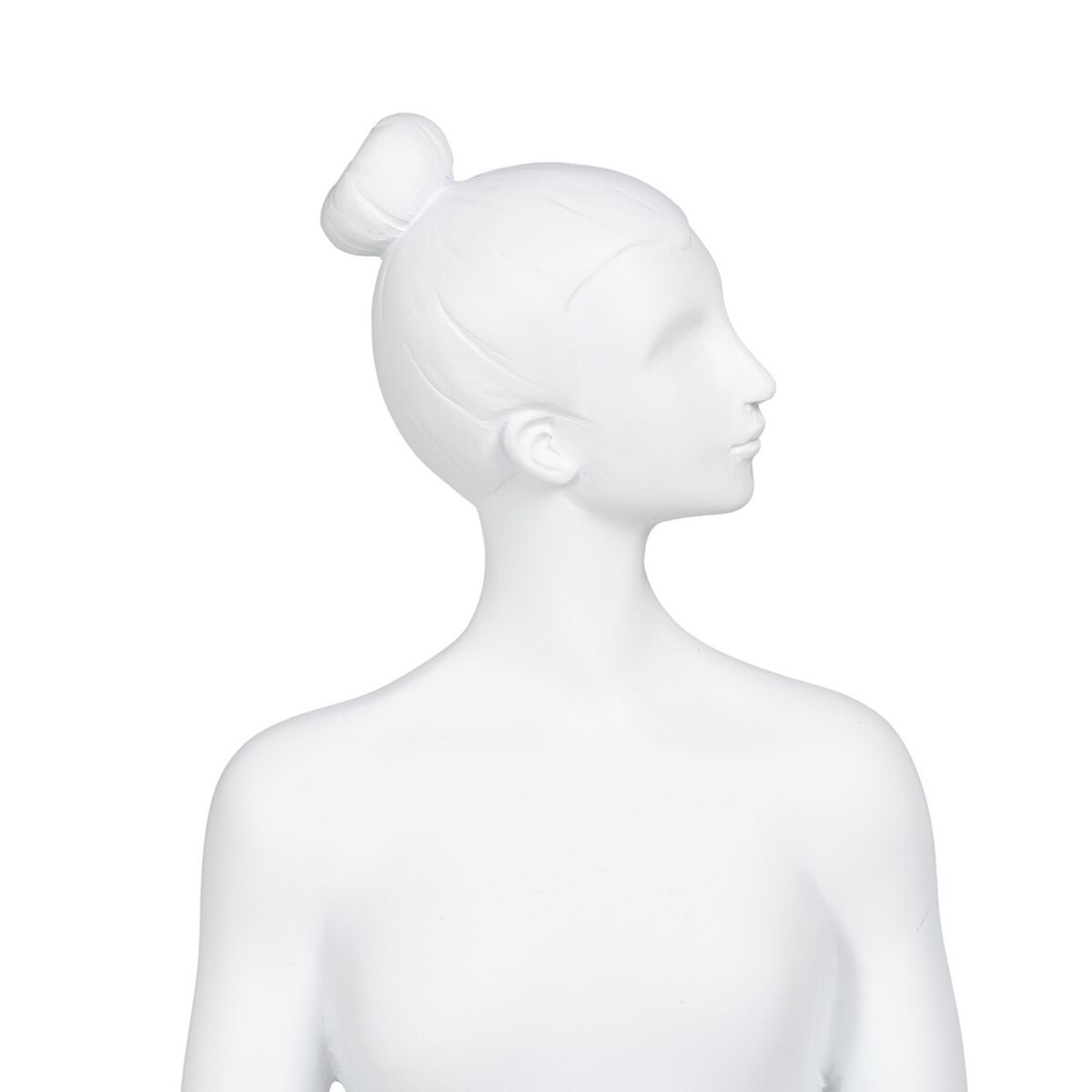 Prydnadsfigur Vit 17,5 x 11 x 23,5 cm - 2