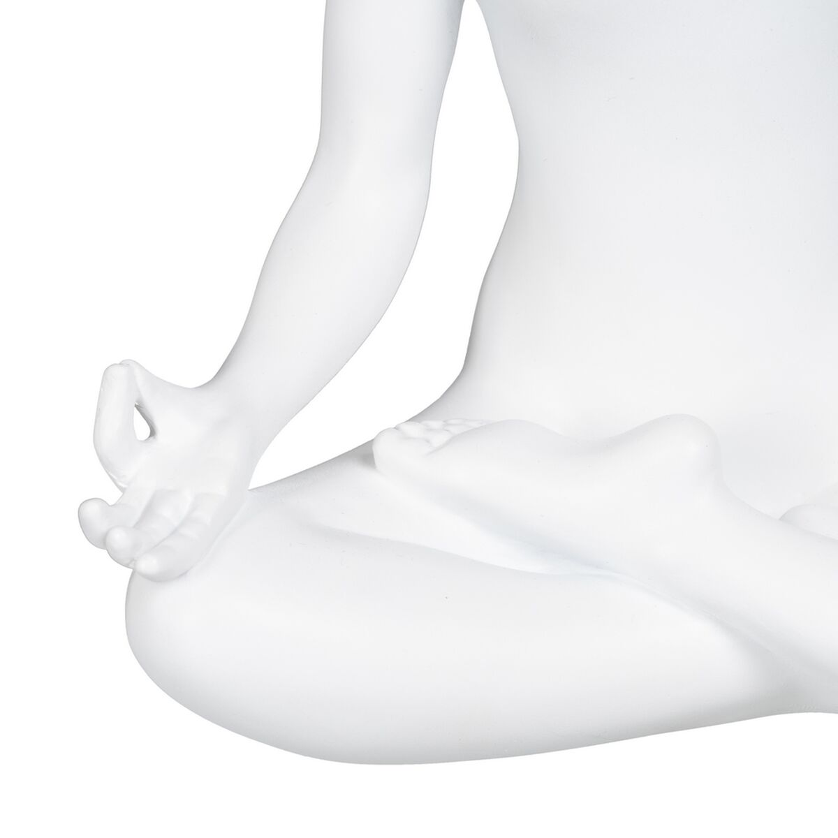 Prydnadsfigur Vit 17,5 x 11 x 23,5 cm - 3