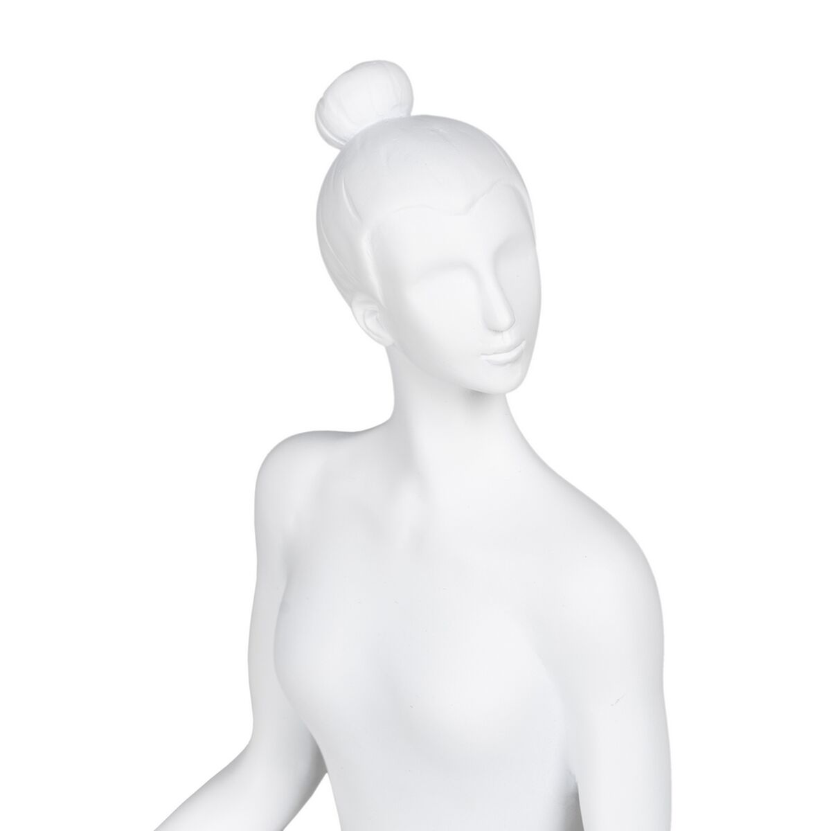 Prydnadsfigur Vit 17,5 x 11 x 23,5 cm - 4