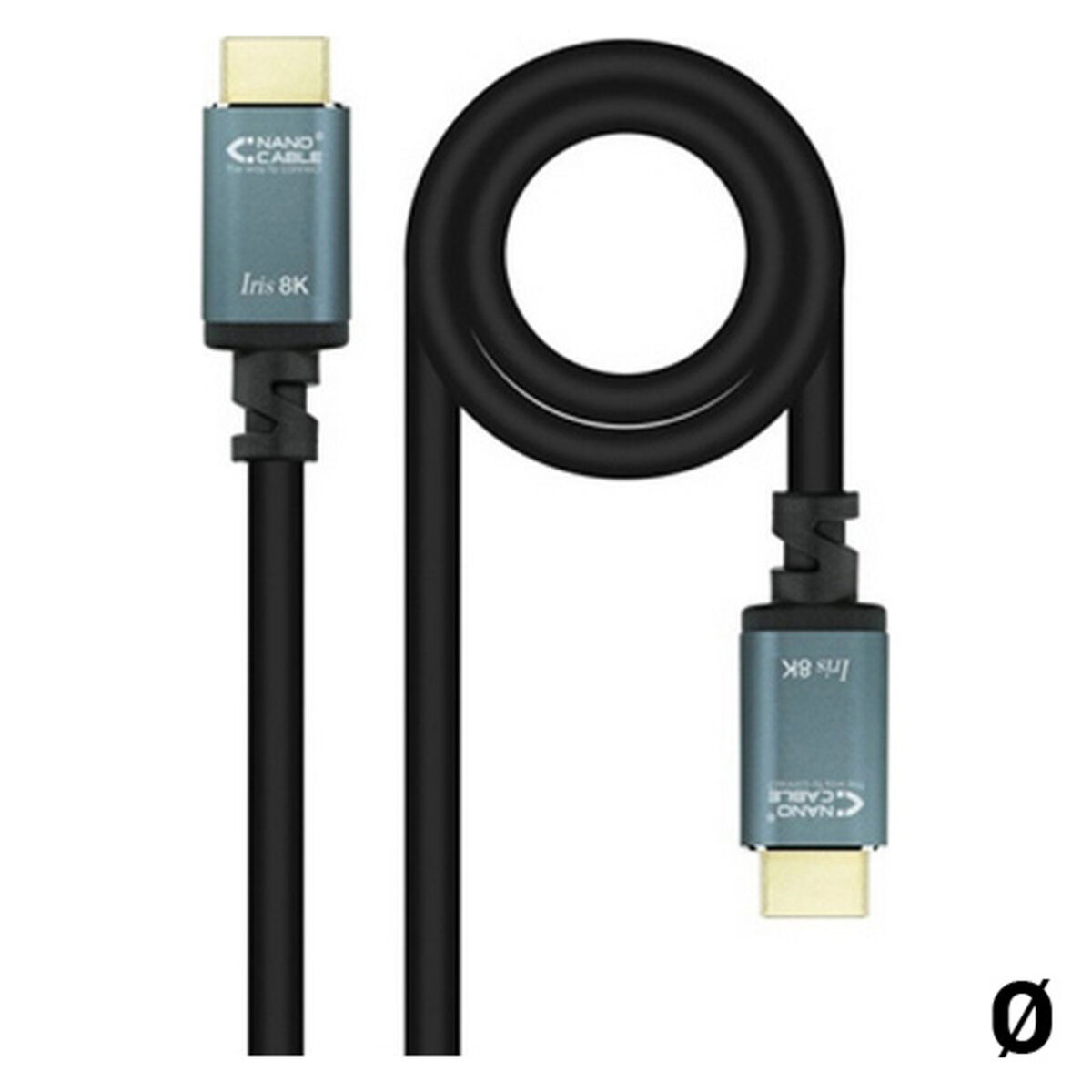 Kabel HDMI NANOCABLE 8K Ultra HD Svart - 4