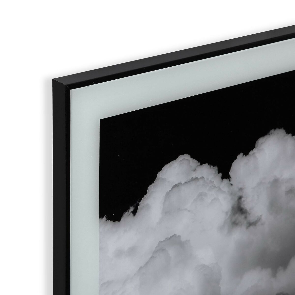 Tavla Versa Moln Glas 2 x 50 x 50 cm - 2