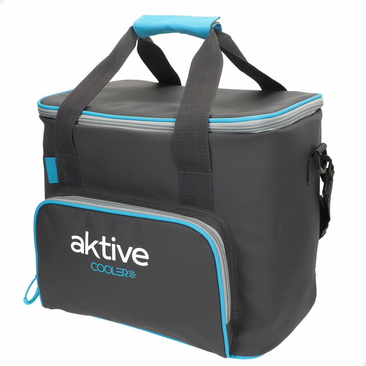 Bärbar kyl Aktive 20 L 32 x 28 x 23 cm Svart (4 antal) - 2