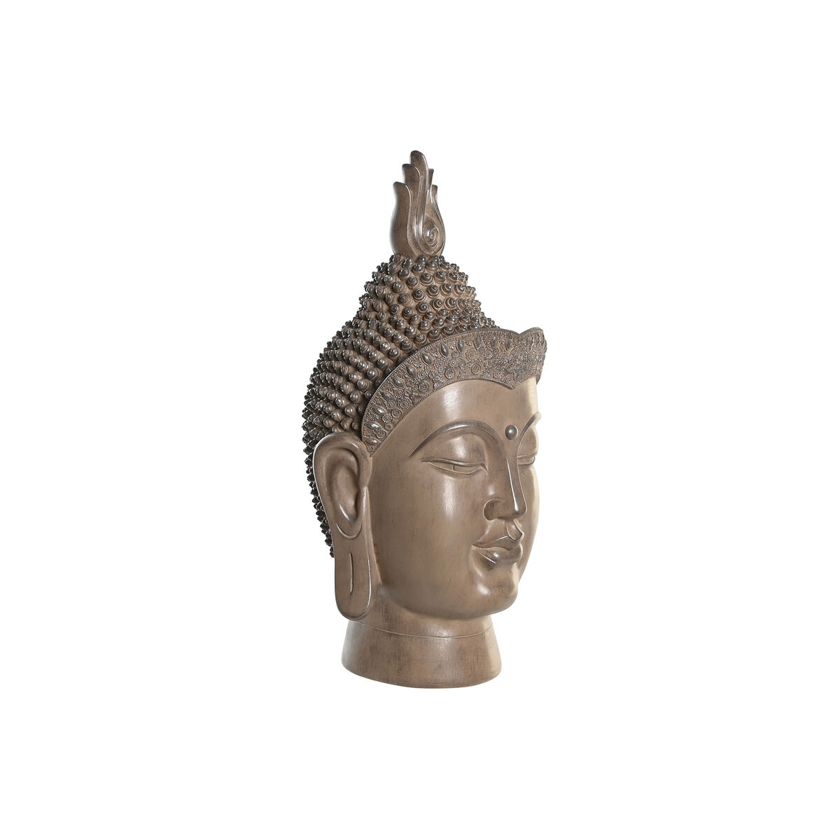 Prydnadsfigur DKD Home Decor 30 x 29 x 58 cm Brun Buddha Orientalisk - 4