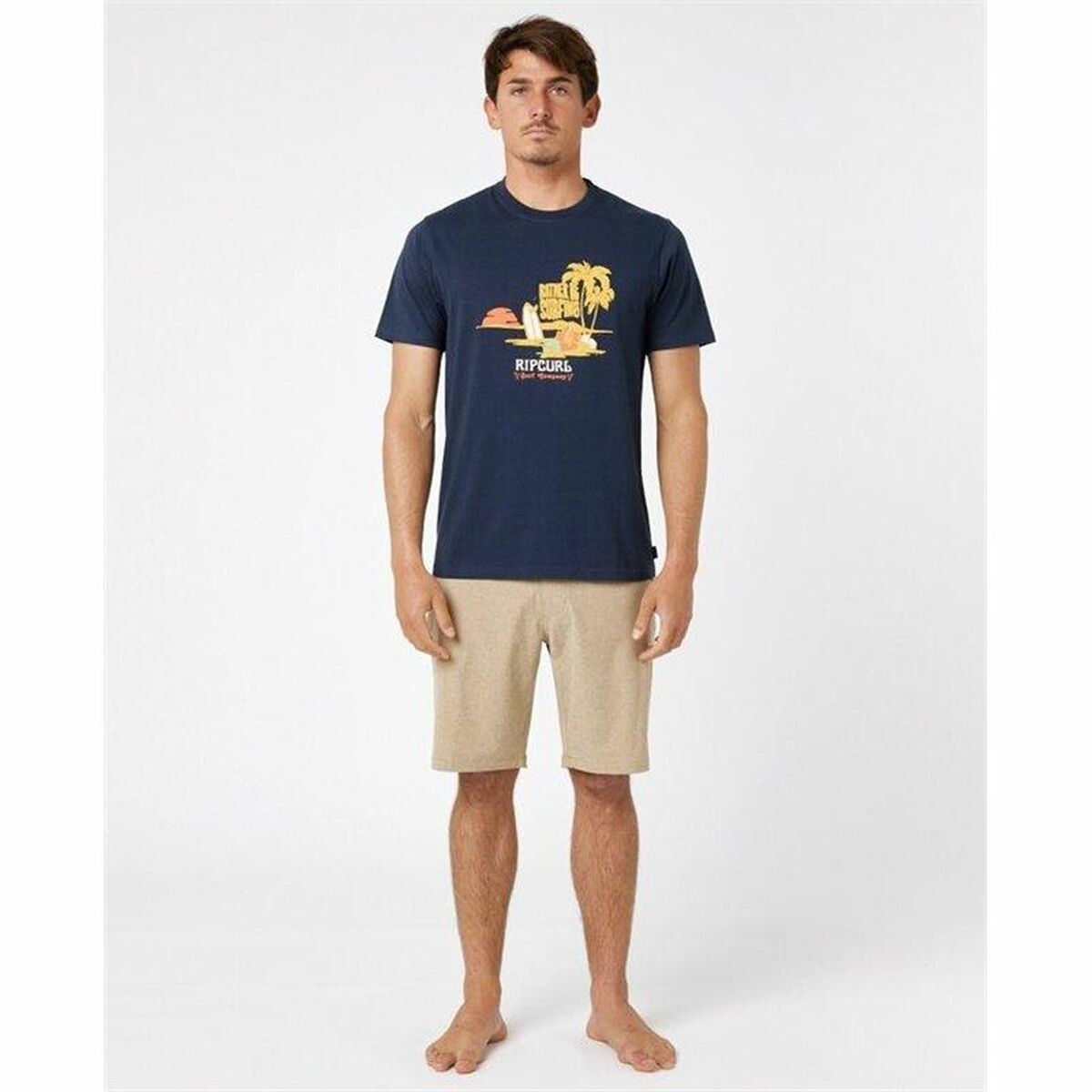T-shirt Rip Curl Framed Marinblå Män - 3