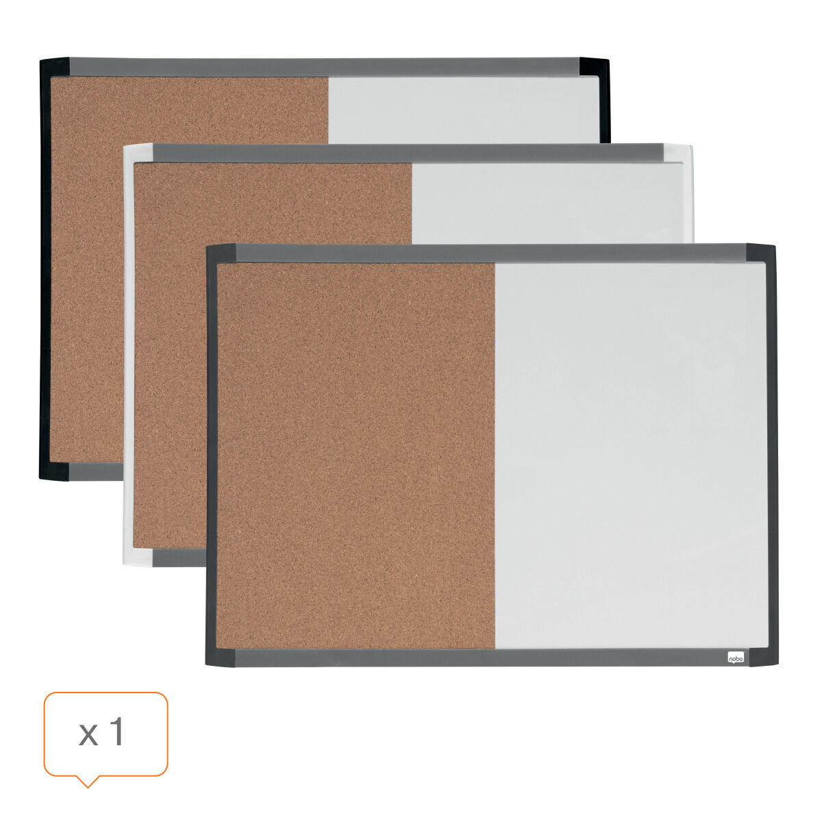 Whiteboard Nobo 58,5 x 43 cm - 3