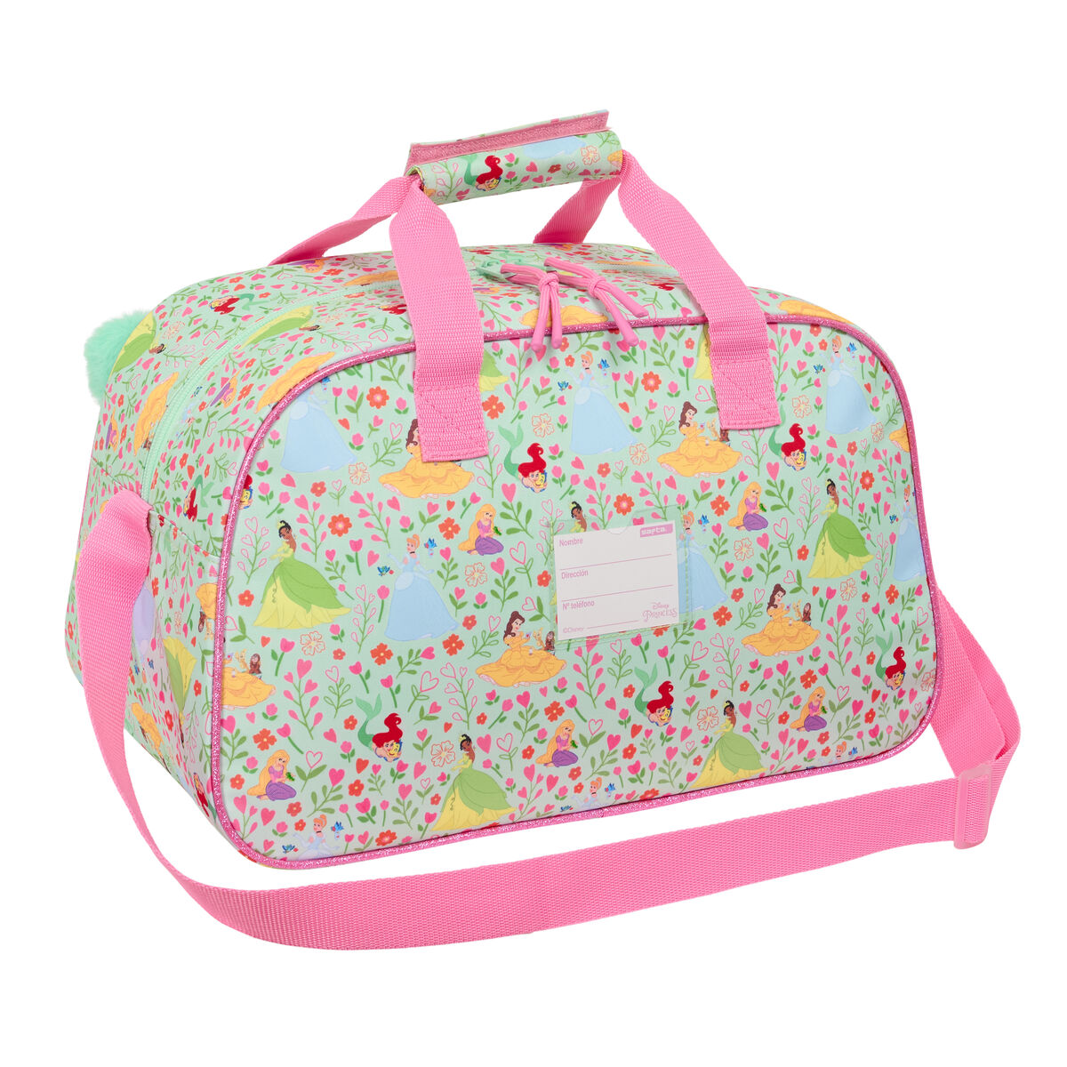 Sportväska Disney Princess Bloom Rosa 40 x 24 x 23 cm - 3