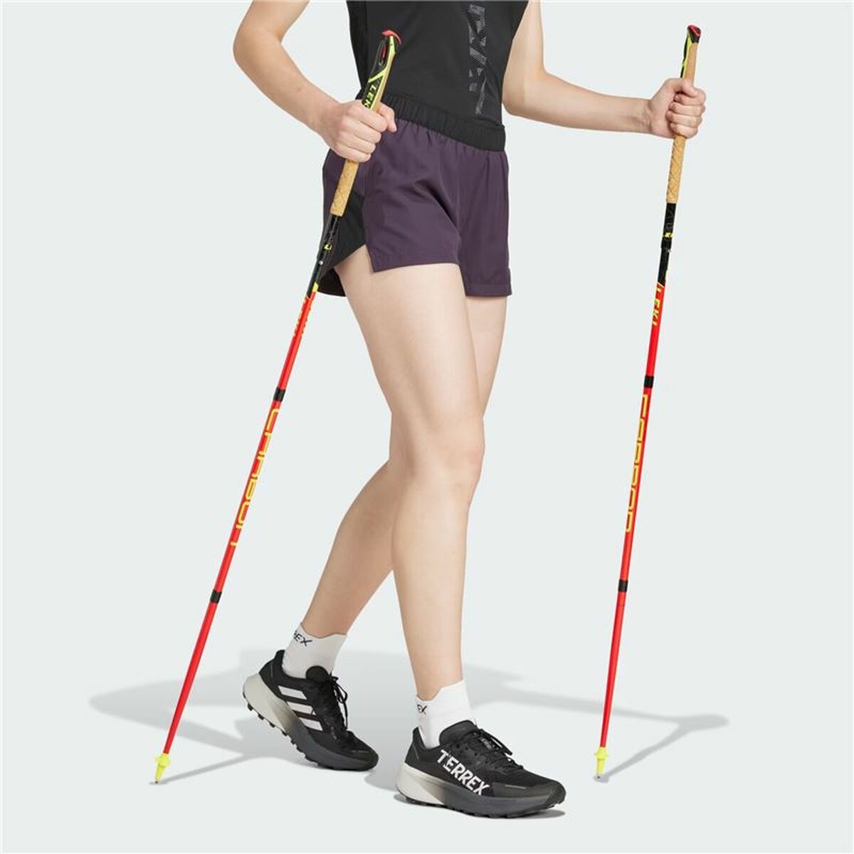 Träningsshorts Adidas Terrex Multi Trail Blå Rödbrun - 2