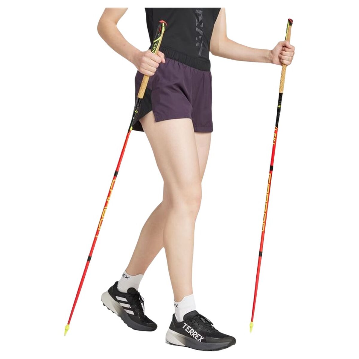 Träningsshorts Adidas Terrex Multi Trail Blå Rödbrun