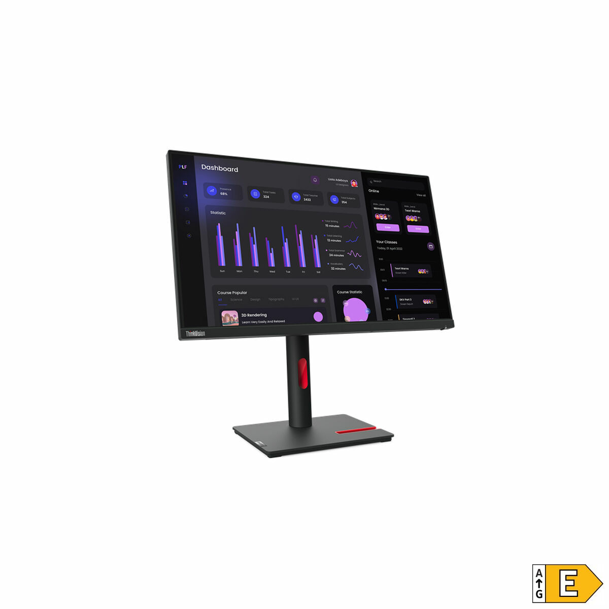 Monitor Lenovo ThinkVision T24i-30 Full HD 23,8" - 6