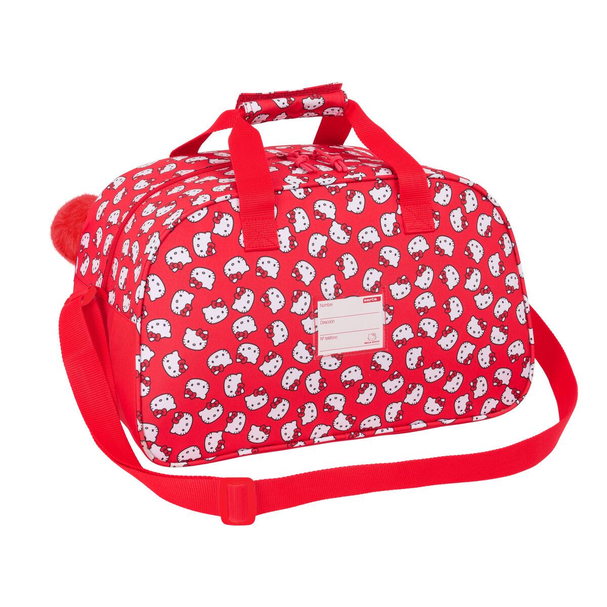 Sportväska Hello Kitty Iconic Vit Röd 40 x 24 x 23 cm - 2