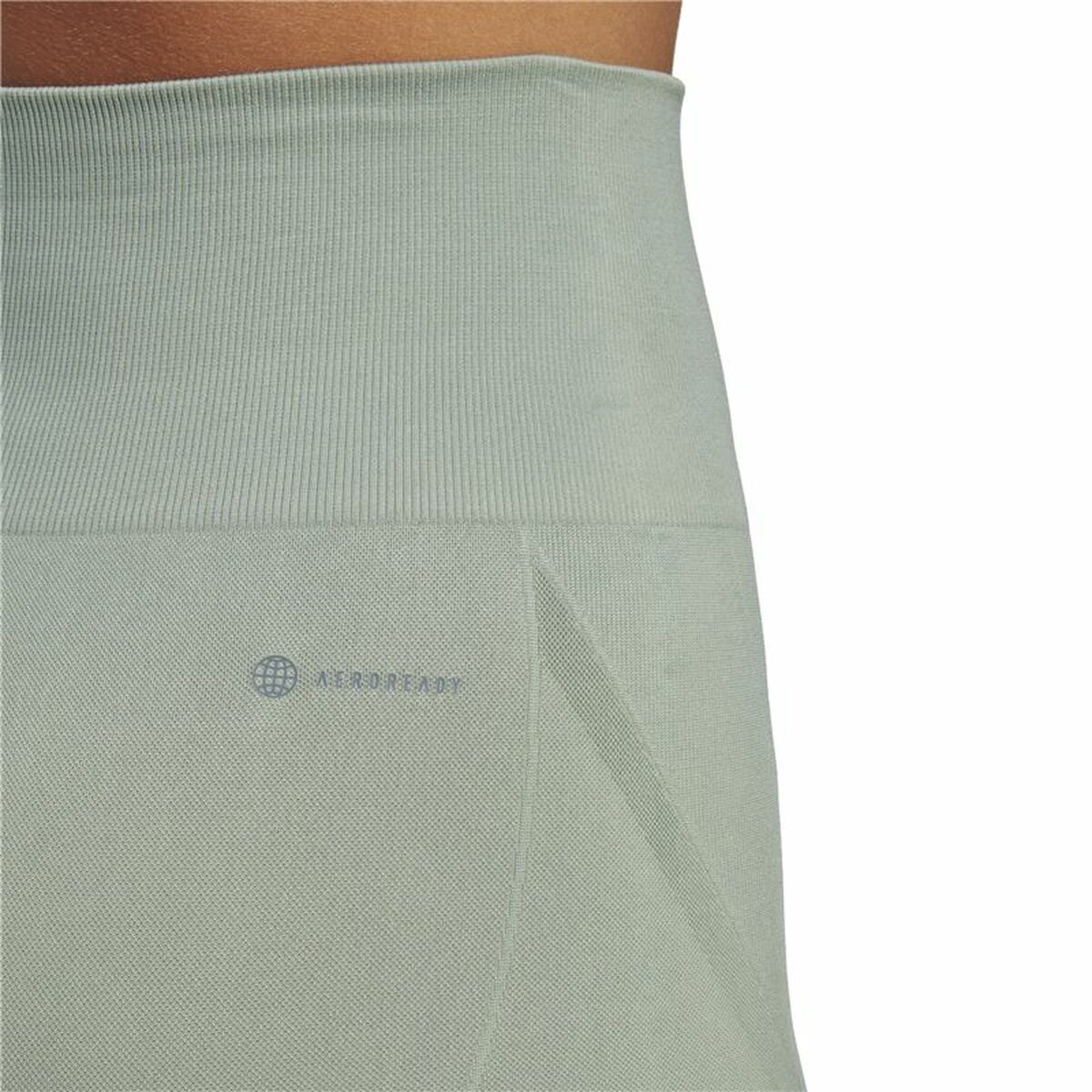 Sport-leggings, Dam Adidas Aeroknit 2.0 Ljusgrön - 5