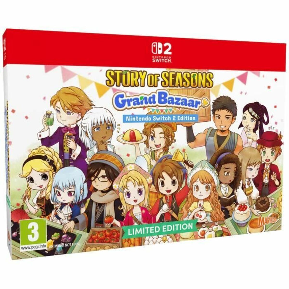 TV-spel för Switch Just For Games Story of Seasons: Grand Bazaar