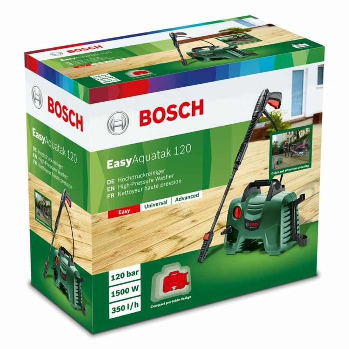 Jet Tvätt BOSCH EasyAquatak 120 1500 W 120 bar 350 L/H - 7