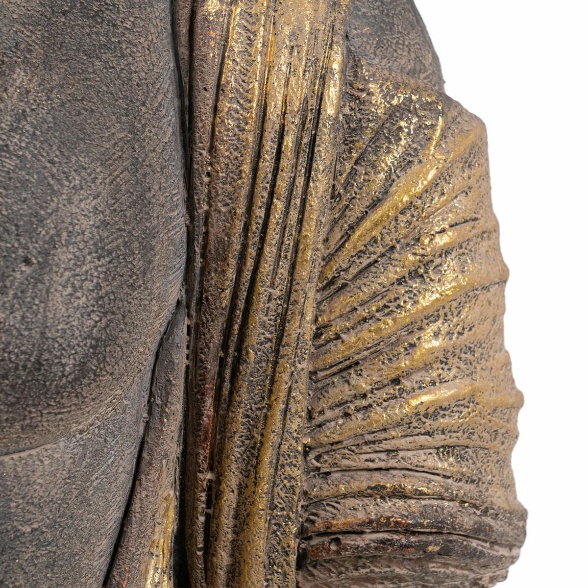 Prydnadsfigur Brun Gyllene Krigare 38 x 22 x 76 cm - 5