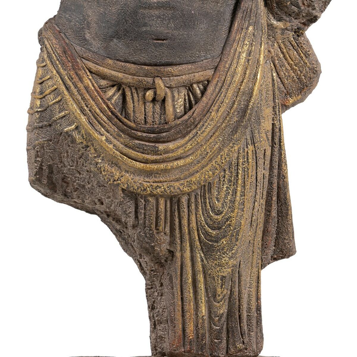 Prydnadsfigur Brun Gyllene Krigare 38 x 22 x 76 cm - 4