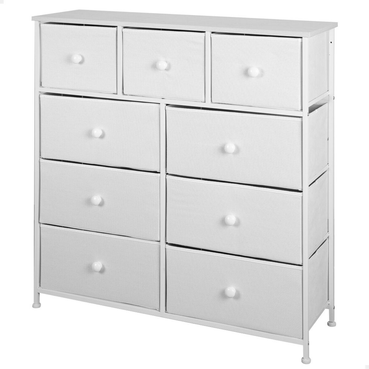 Kommod Max Home Vit 100 x 100 x 30 cm - 7