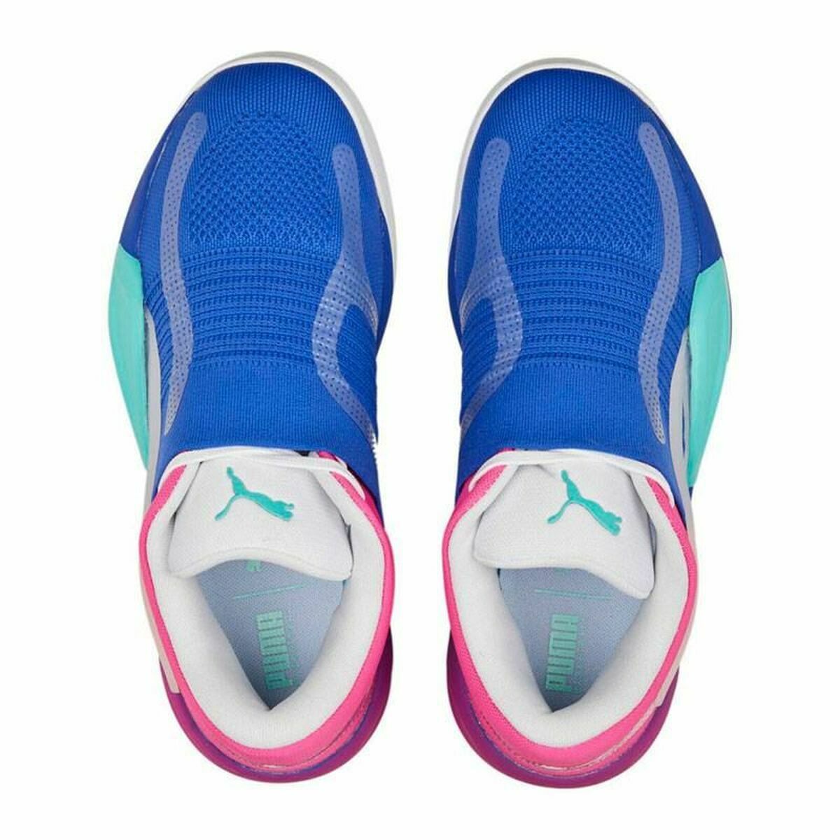 Basketskor, Vuxen Puma Rise Rosa Blå - 4