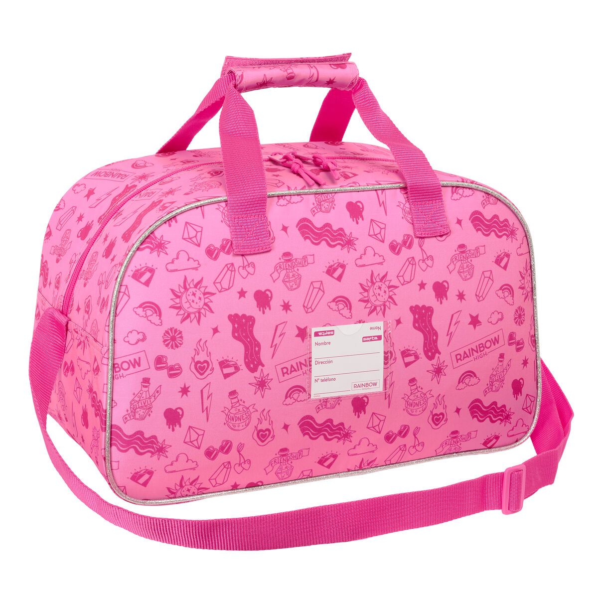 Sportväska Rainbow High Shine Multicolour 40 x 24 x 23 cm - 3