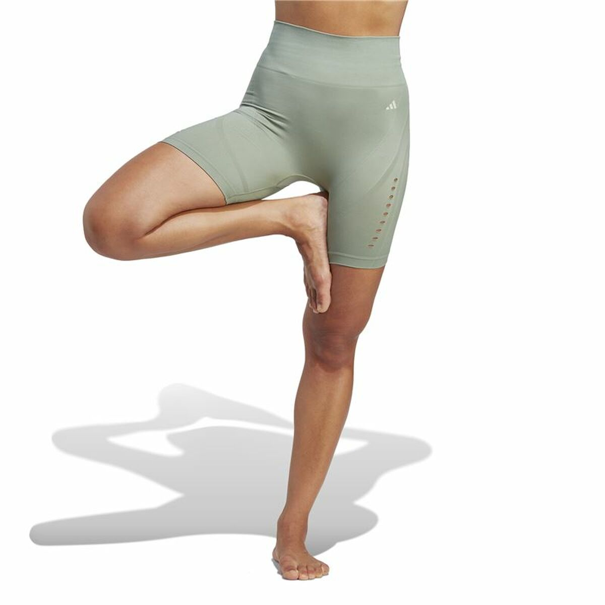 Sport-leggings, Dam Adidas Aeroknit 2.0 Ljusgrön - 2