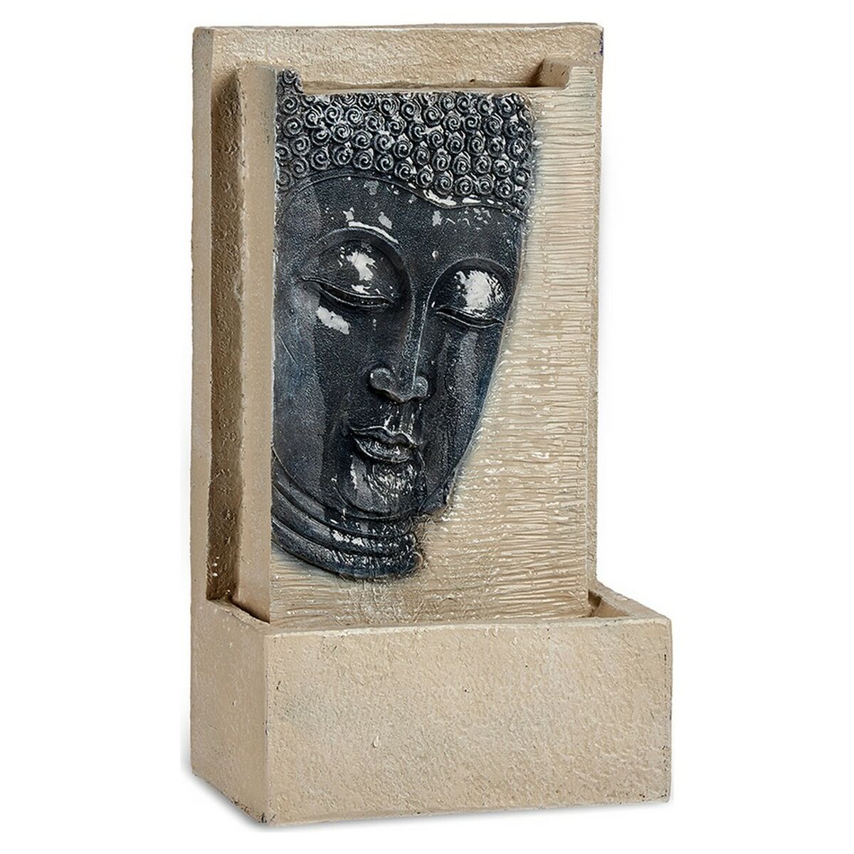 Szök?kút Buddha Brun Grå Harts (16 x 48 x 26,5 cm) - 2
