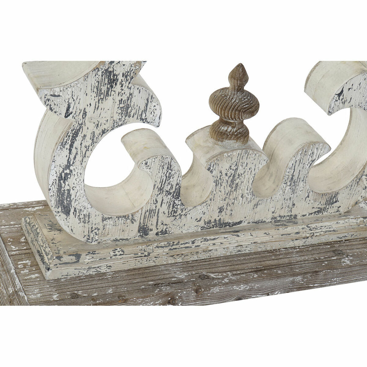 Mottagare DKD Home Decor Vit Brun 120 x 36 x 92 cm - 3